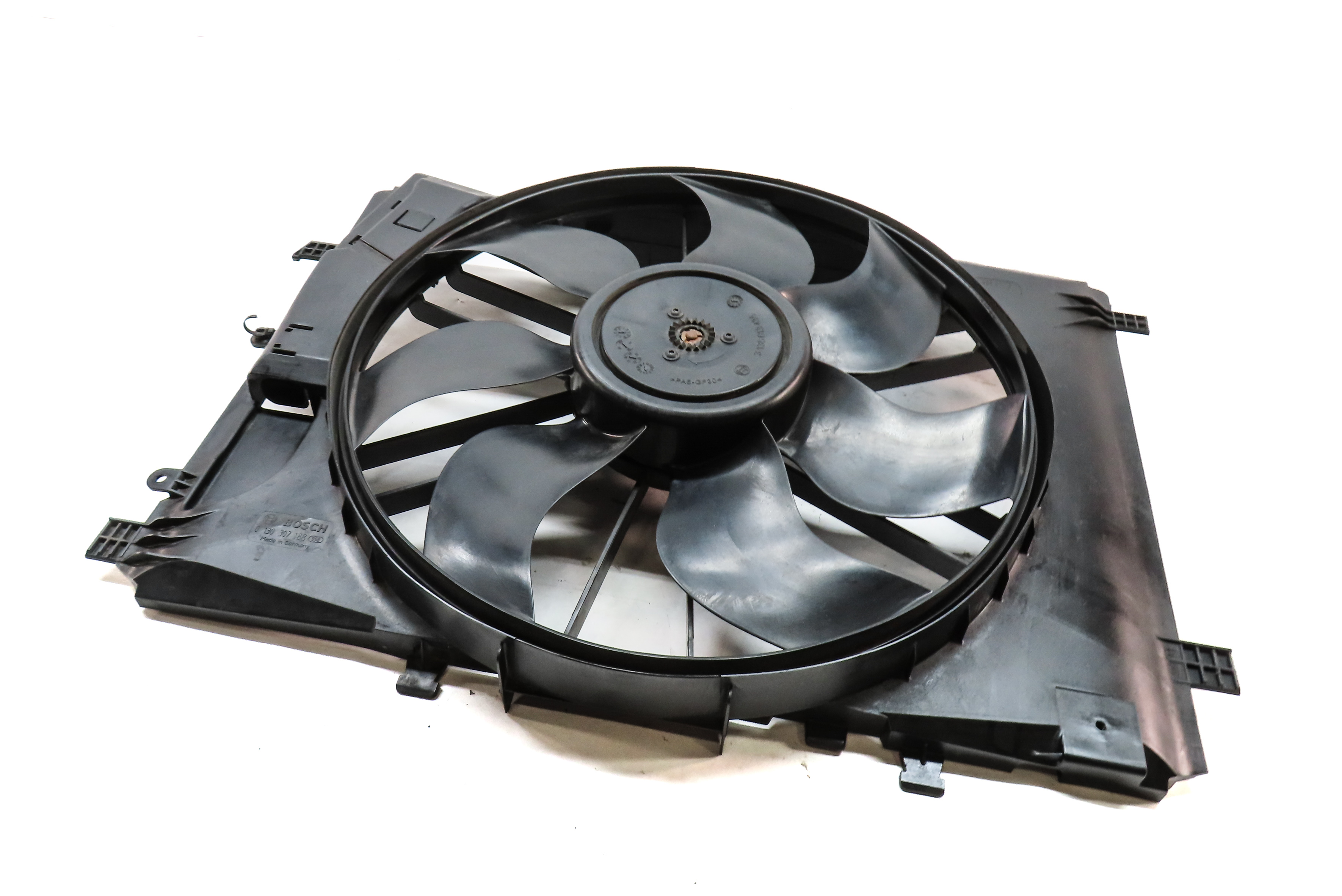 2008-2017 B C E CLA CLS GLK SLK (W207 W204 X204 W212) RADIATOR COOLING FAN MOTOR — exact item pictured